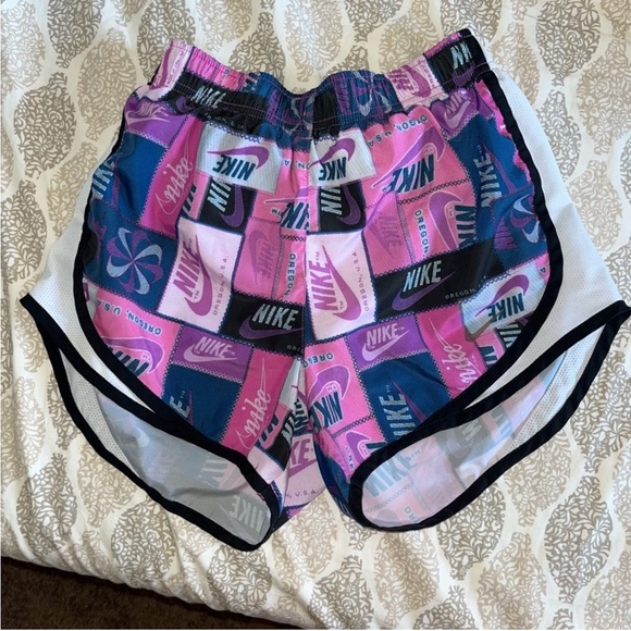Nike Running Shorts -rare - like new condition - Pink & Purple, white and black - Picture 2 of 5